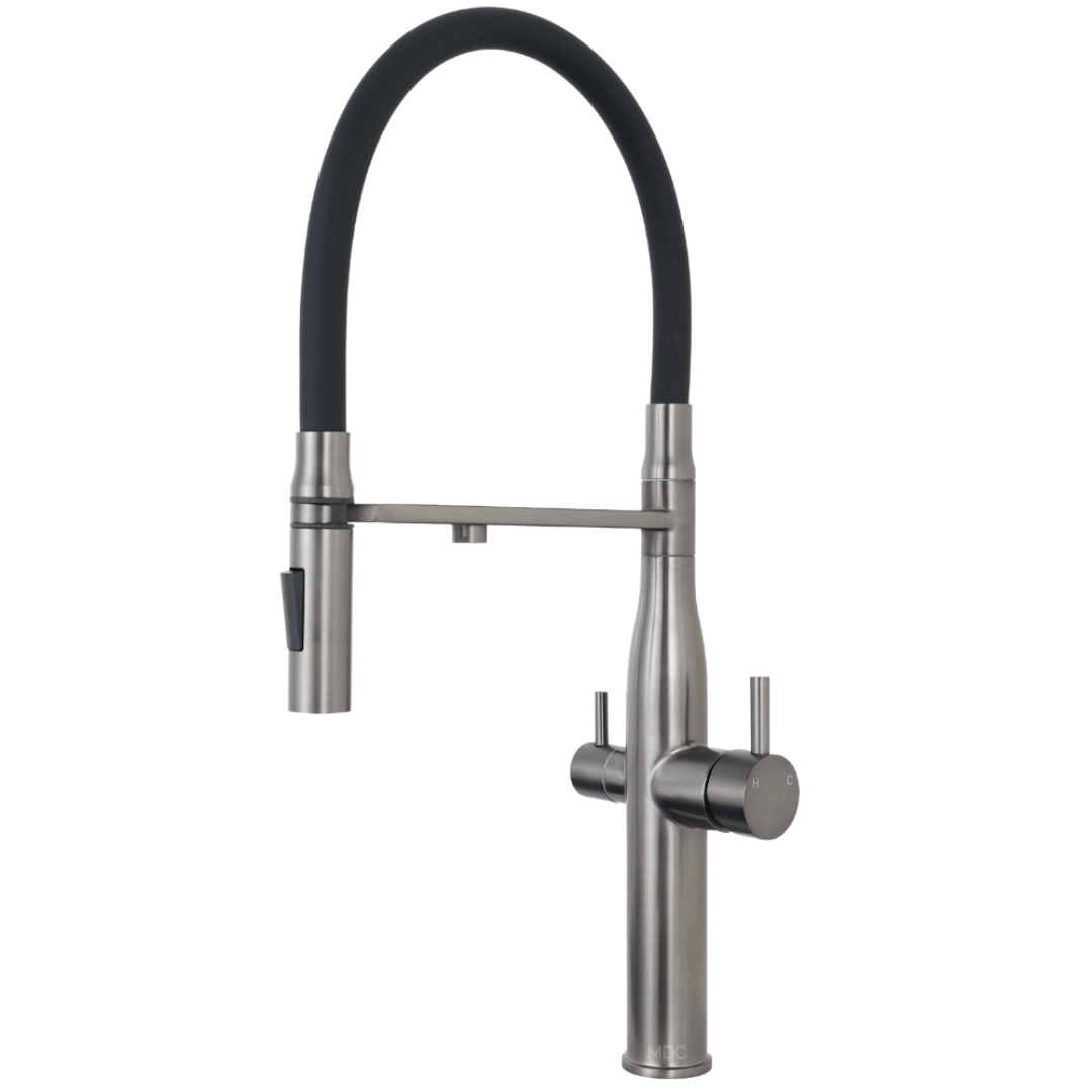 Stainless Steel Pull Out 3 Way Mixer Tap
