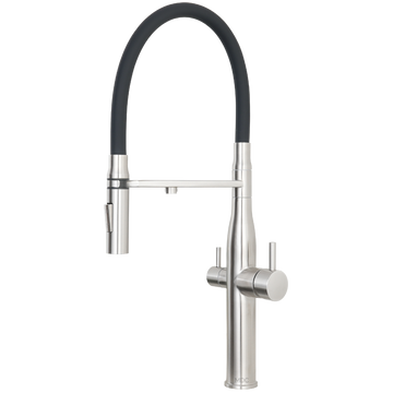 Stainless Steel Pull Out 3 Way Mixer Tap