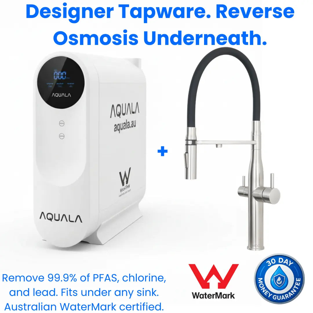 P500 Complete Tankless RO System + 3-Way Pull-Out Mixer Tap