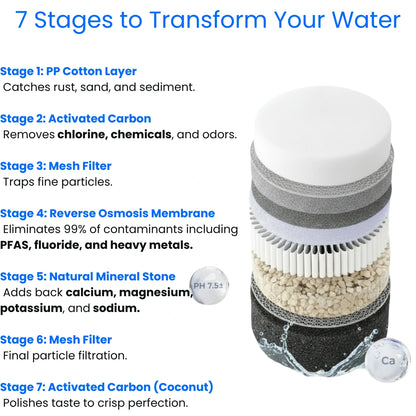 P500 Tankless Reverse Osmosis System – Includes Standard Dual Tap