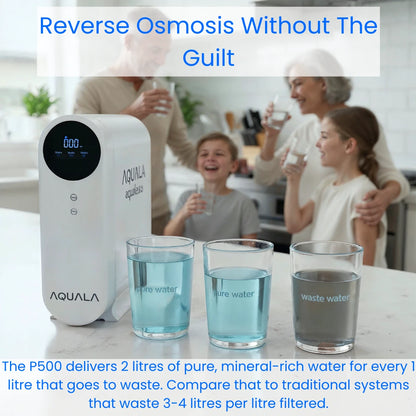 P500 Tankless Reverse Osmosis System – Includes Standard Dual Tap