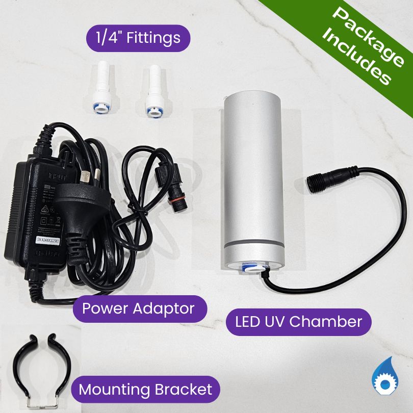 LED UVC Ultra Violet Under Sink Water Steriliser