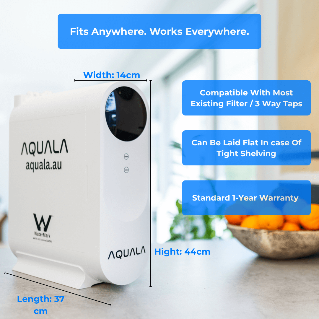 AQUALA P500 Tankless RO System – Includes Standard Dual Tap