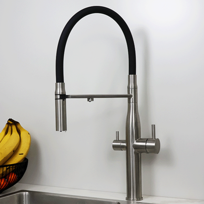 Filtered water tap pull out 